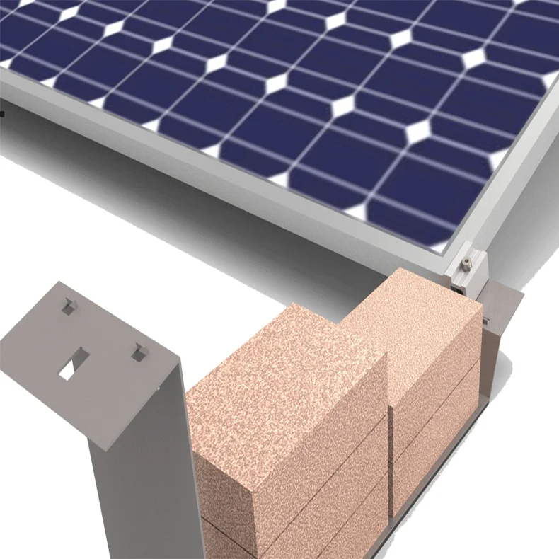 solar panel roof mount system Z ballast bracket flat roof mounting system