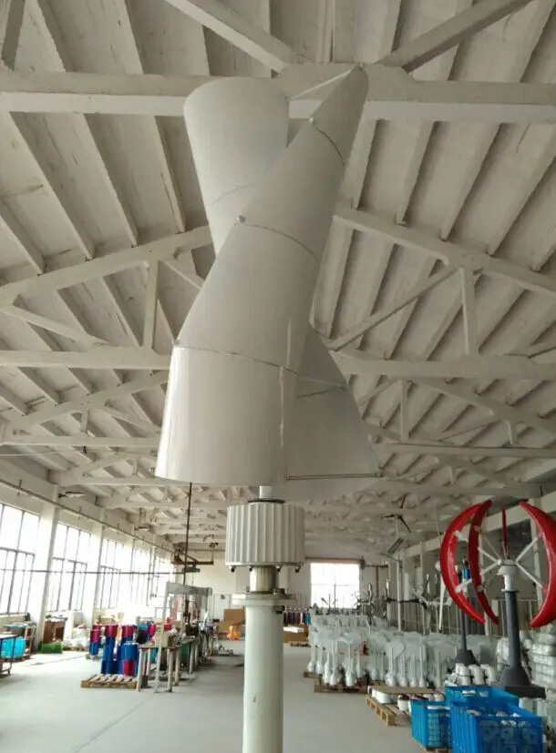 NE-SV 300w High Quality Wind Generator 12/24v Vertical Axis Wind Turbine for Home use Hot Sale