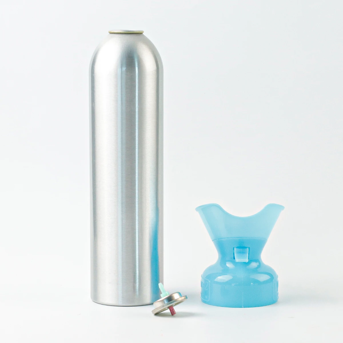 High quality 95% aluminium aerosol pure oxygen can with mask