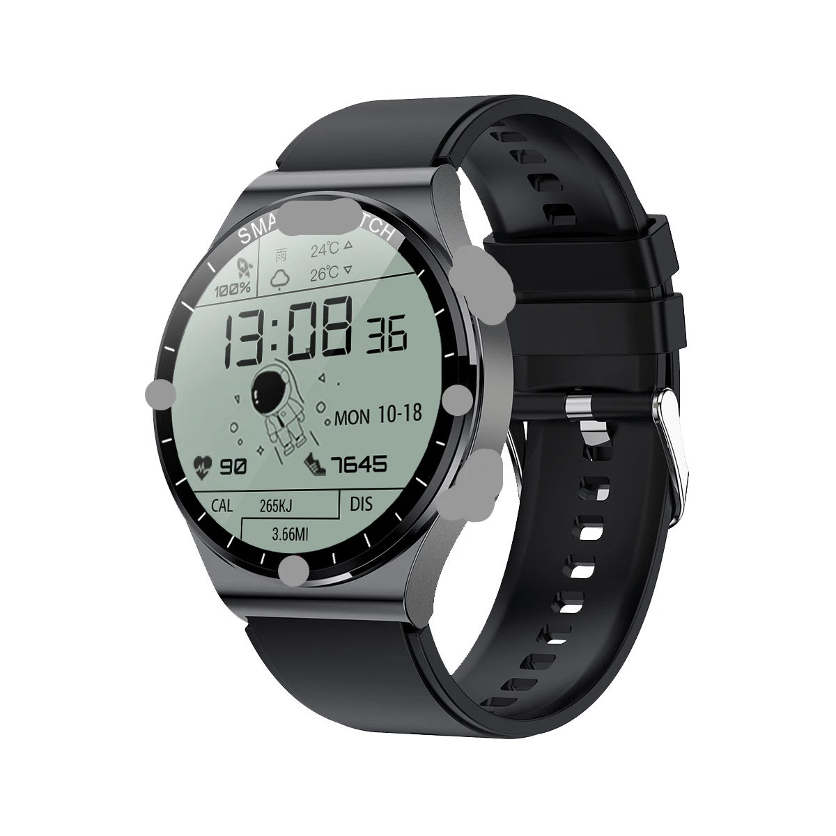 Wholesale Ip67 Music BT call 1.44inch full touch screen wristwatches heart rate Relojes waterproof smart sport watch