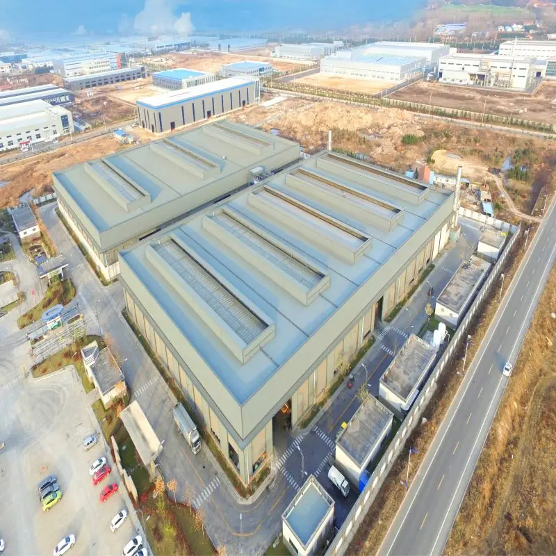 Galvanized steel structure metal building for warehouse/workshop/hangar