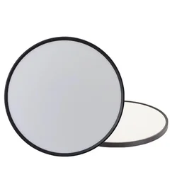 China Manufacturer White Black Ultra-Thin Ceiling Flush Mount Lamps LED Light for Home Hotel Office Round Modern Ceiling Lights