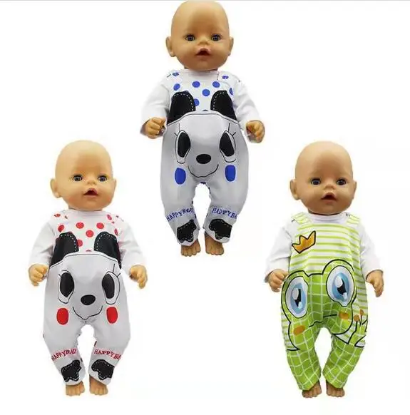 Костюм для отдыха, 17 дюймов, 43 см, кукольная одежда, Детский костюм для новорожденных, подарок на день рождения