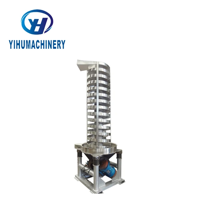 SS 304 vibratory spiral elevator vertical vibrating conveyor