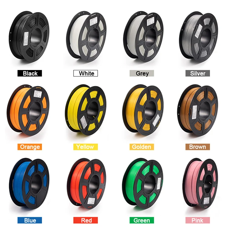 iSANMATE most cost-effective c-pla filament 1.75mm filament economical pla 3d printer filament with multi colors