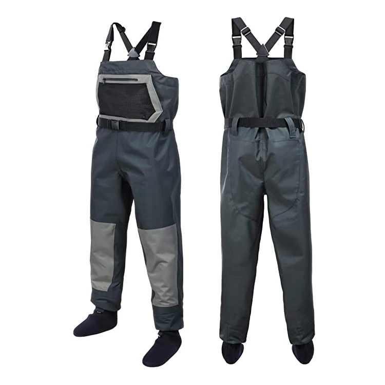 Commercial Fly Fishing Chest Banded Sur Mesure Waders Stockingfoot Rubber Neoprene Hunting Thigh Breathable Waders
