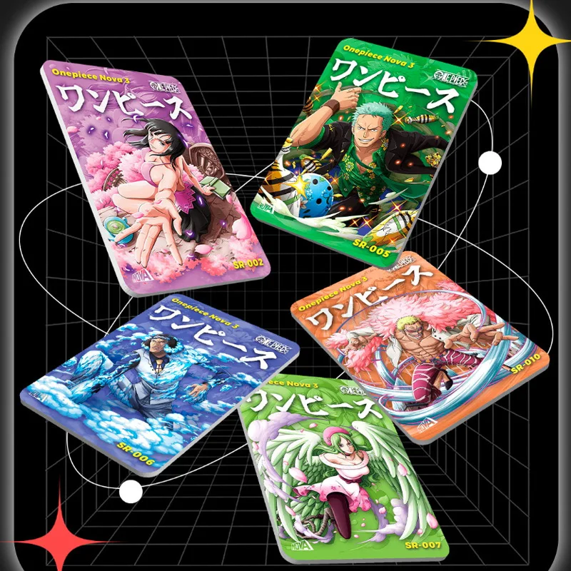 Anime One Pieces Super Nova 3 Collection cards Blind box maglev cards