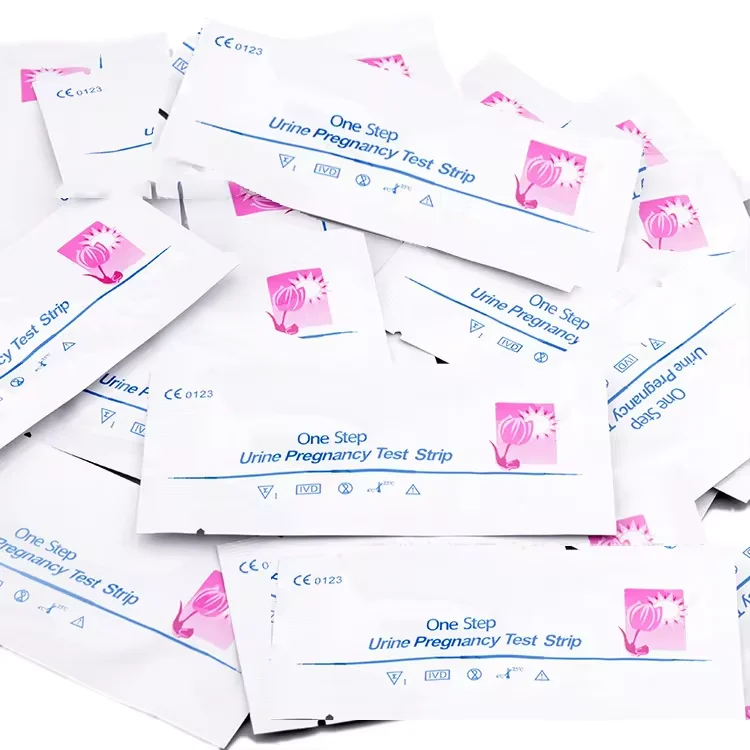 Urine Early HCG Pregnancy Rapid Test Wholesale medical supplies OEM best Price Diagnostic Test Kit CE Mark