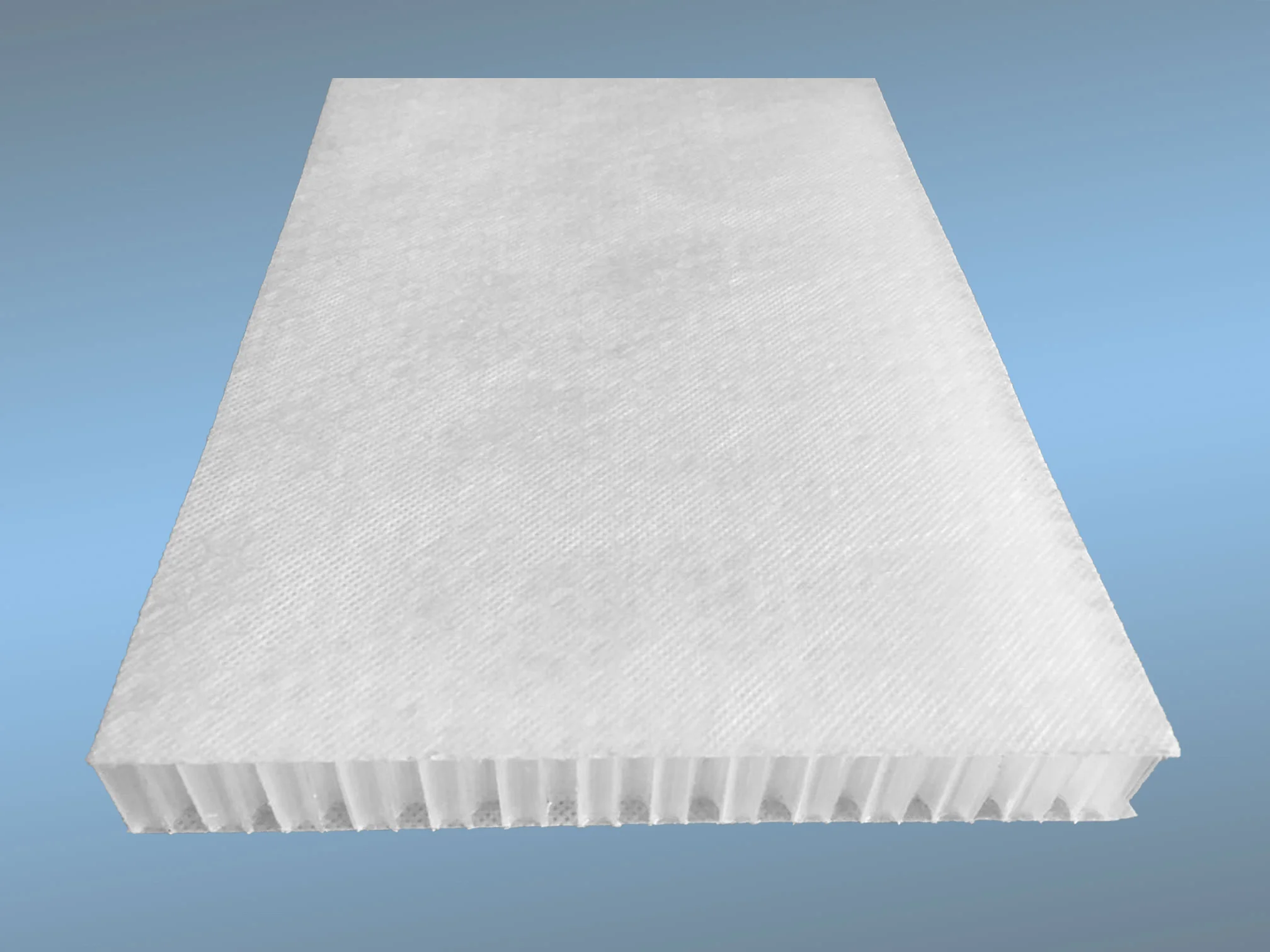 PP  honeycomb core PP honeycore panel  Can be made into any coating fiber Thermoplastic FRP honeycomb panel