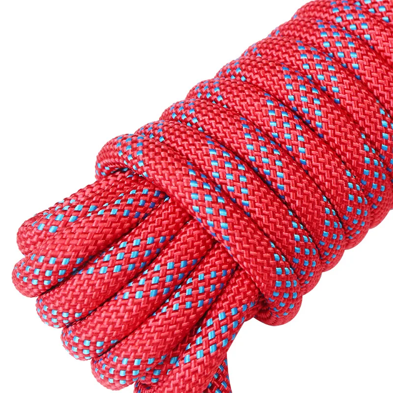 Bold outdoor Climbing rope Safety Rope Multi-colored climbing rope with double hook design to keep your outdoor adventure safe