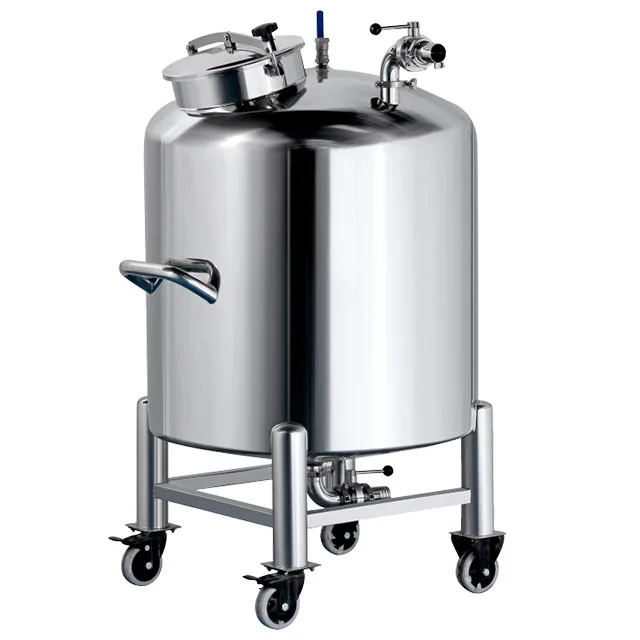 High quality sealed cosmetic storage tank, stainless steel cosmetic water liquid storage tank