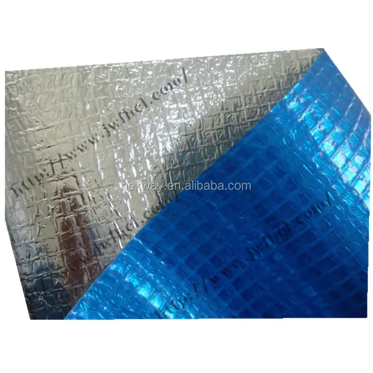 Теплоизоляционная мембрана/алюминиевая фольга 1,2 м с тканым или пузырьковым покрытием