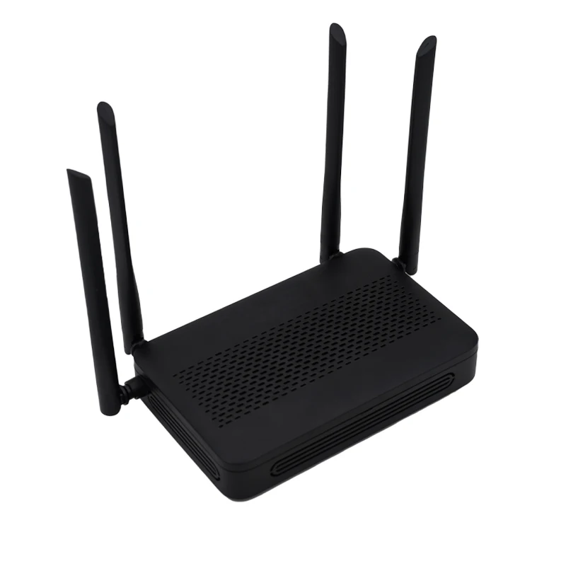 Cheap Price 2.4G 5G 1200Mbps Dual-band WiFi 4FE 10/100Mbps RJ45 LAN/WAN Wireless  Router