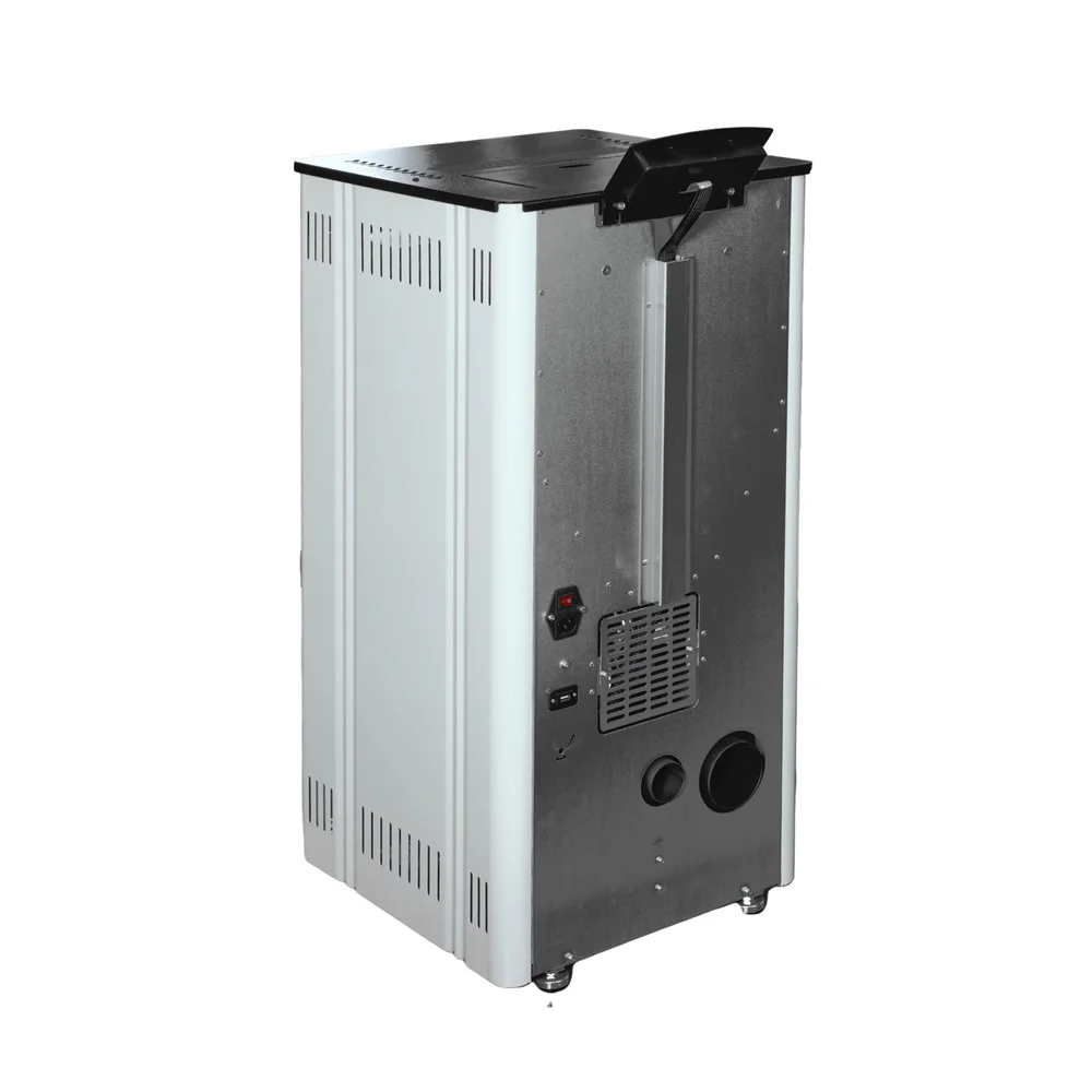 Automatic Feeding KM08 CE modern wifi  pellet stove fireplace biofuel pellet heater for house room heating