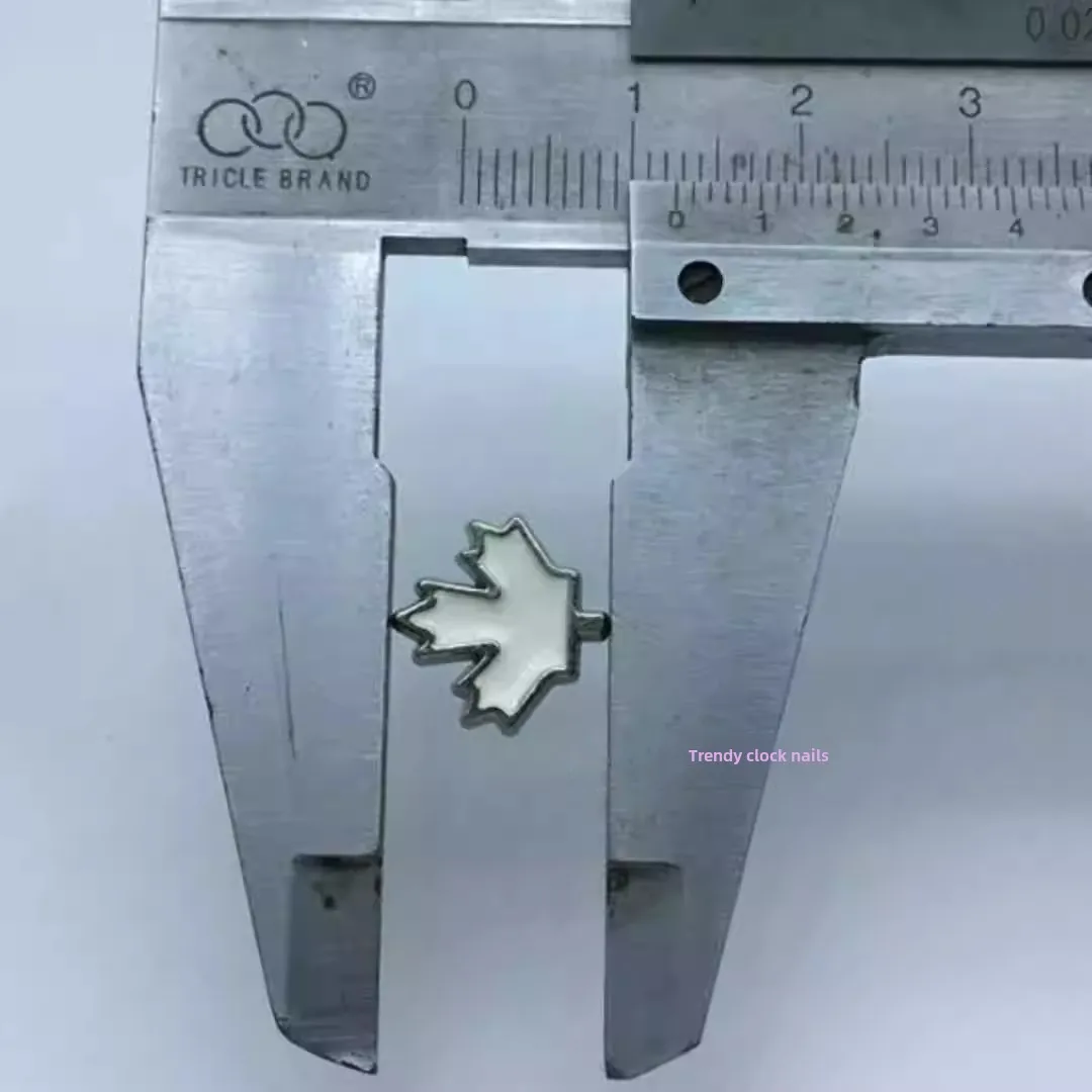 Handmade Clothing Shoes Hats Packaging Accessories Nails DIY Iron Leaf Glue Rivets Plated for Jeans Garments Bags