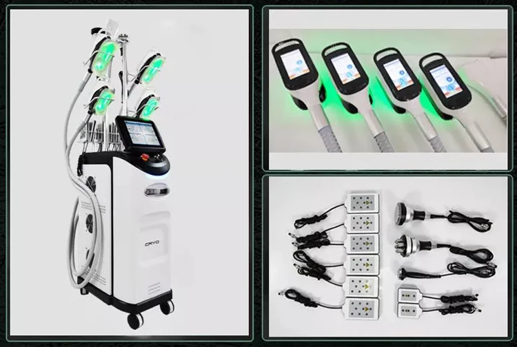Hot Popular Criolipolisi Cool Tech 4 Cryo Handles Cryolipolysi Slimming Device Freezing Fat cryo therapy Machine