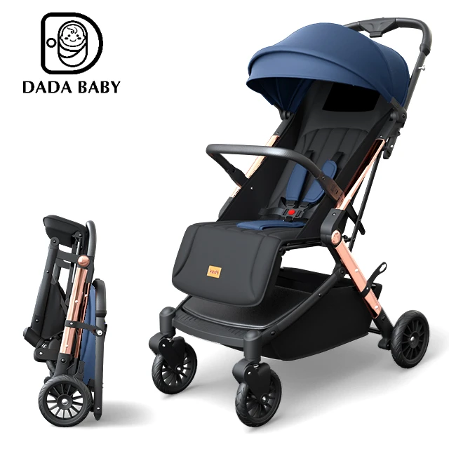 China Manufacture Cheap Lightweight Kids Stroller High Landscape Baby Stroller 3 In 1 Baby Walker Price