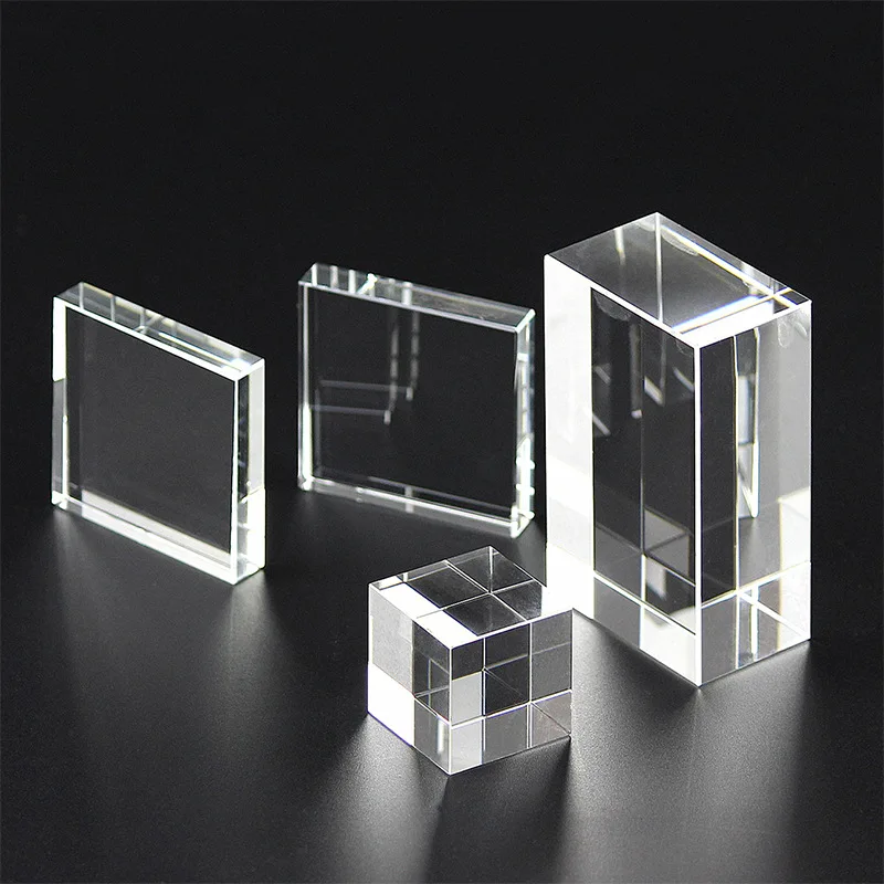 Honor of Crystal Wholesale High Quality Customized K9 Blank Crystal Cubes for Engraving