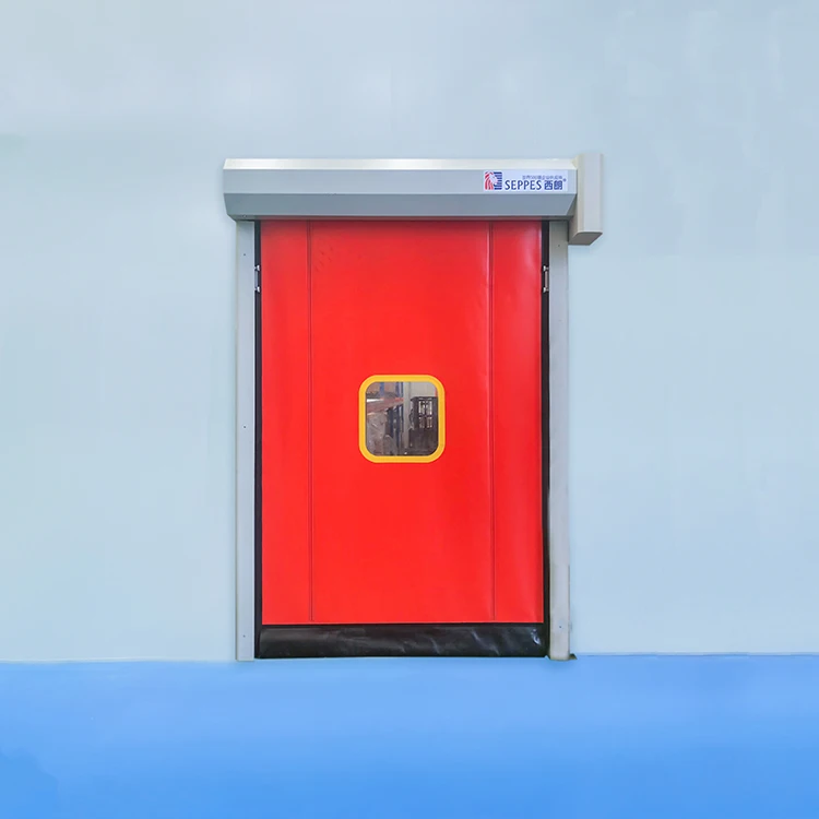 Самовосстанавливающиеся гибкие высокоскоростные рулонные двери zip speed door поставщик ремонтных высокоскоростных