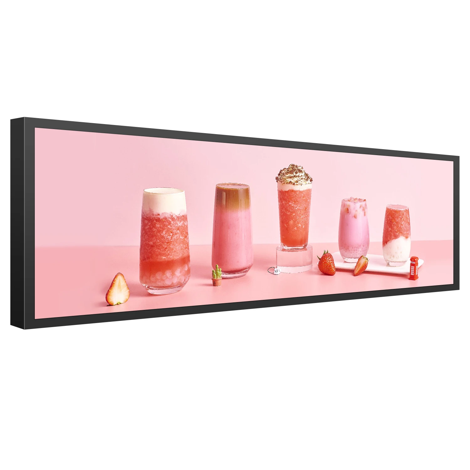 43.9 inch indoor super wide LCD screens stretched bar Advertising Display