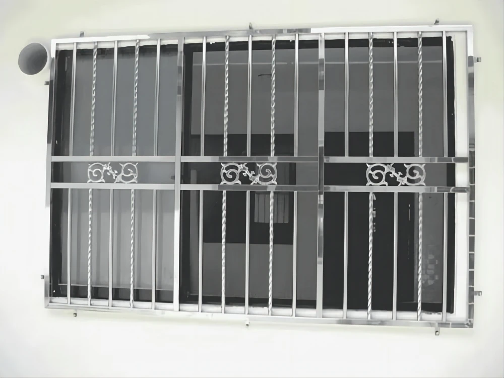 Security window aluminum doors windows accessories stainless steel window grilles