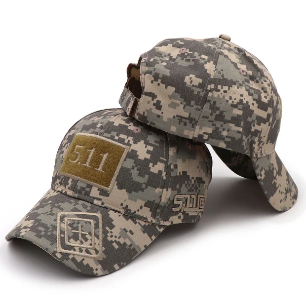 New Adjustable Camouflage Men Outdoor Hunting Jungle Tactical Hiking Casquette Hats Baseball Hat