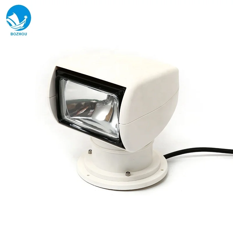 Marine boat search light supplier outdoor Halogen Bulbs search light with remote control TG25A
