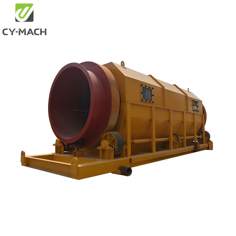 CY-MACH Rotary compost drum Sieve/Trommel Screen for Sand Compost