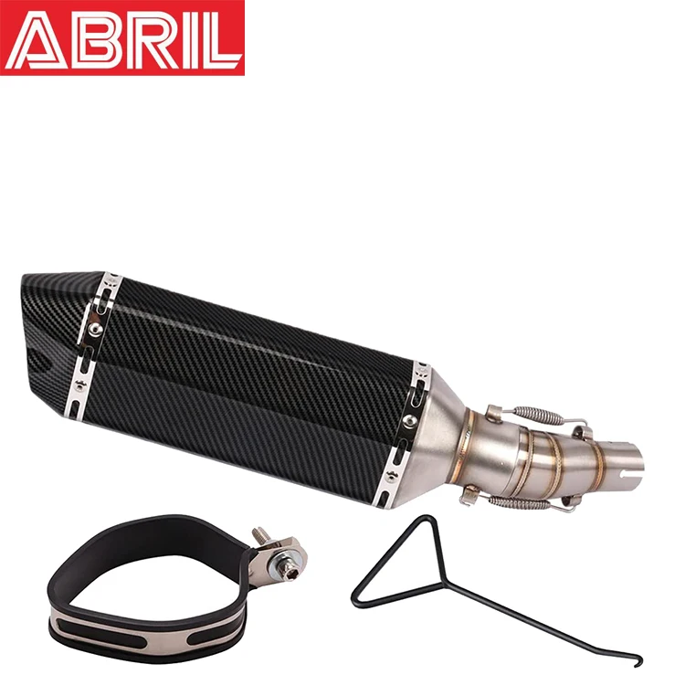 Abril Flying Auto Parts motorcycle exhaust pipe stainless steel exhaust pipe