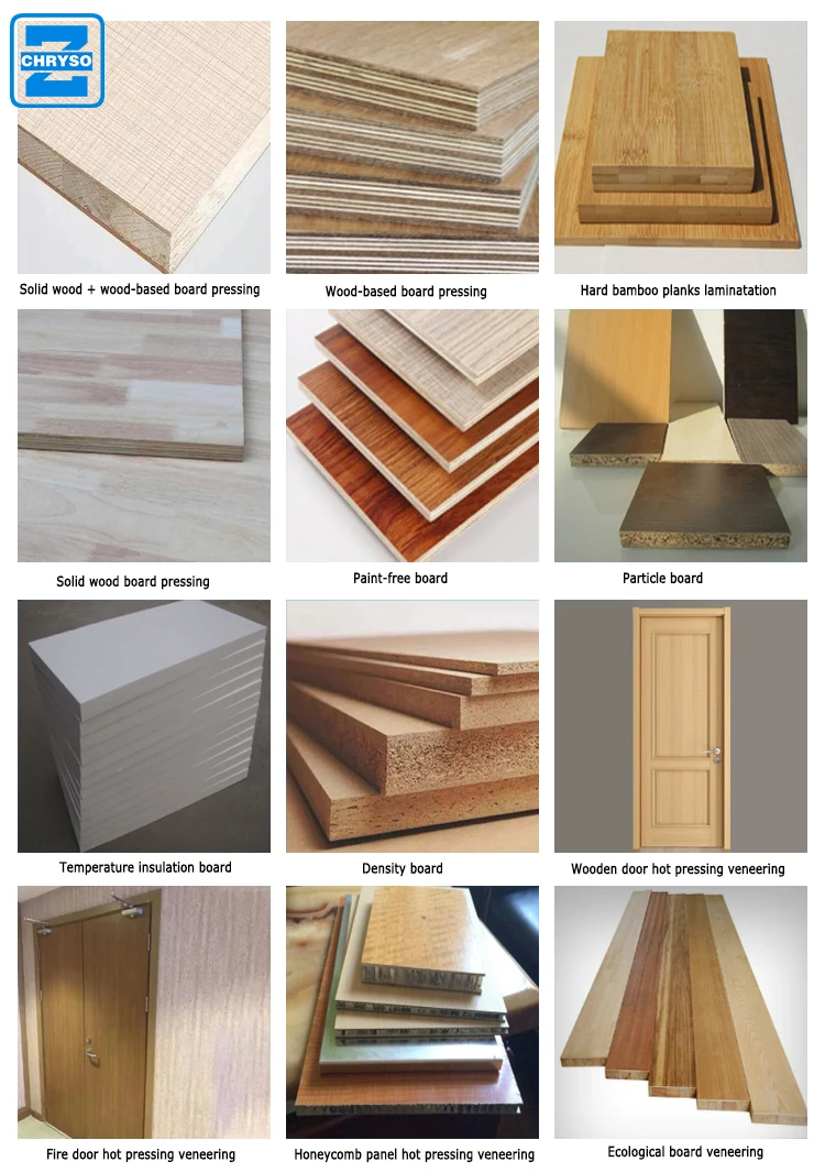 High quality Woodworking Hydraulic Veneer Laminate hot press