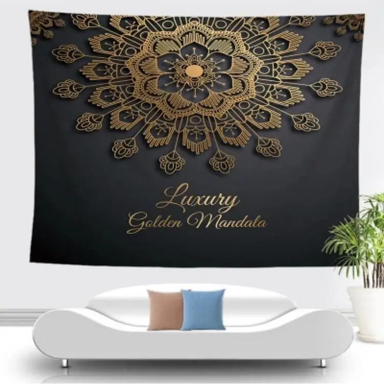Customized Muslim Ramadan Tapestry Middle East Islamic Ramadan Castle Printed Tapestry