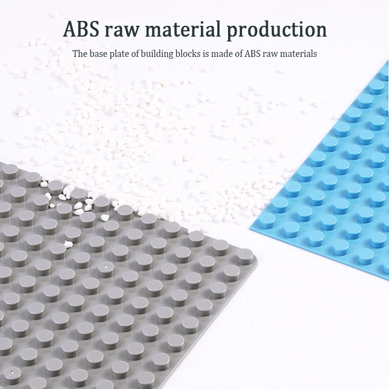 Classic Building Blocks Base Plate16*32 Big Block Dots 51*25.5cm Rounded corner Baseplates Accessory Construction Kit for Kids