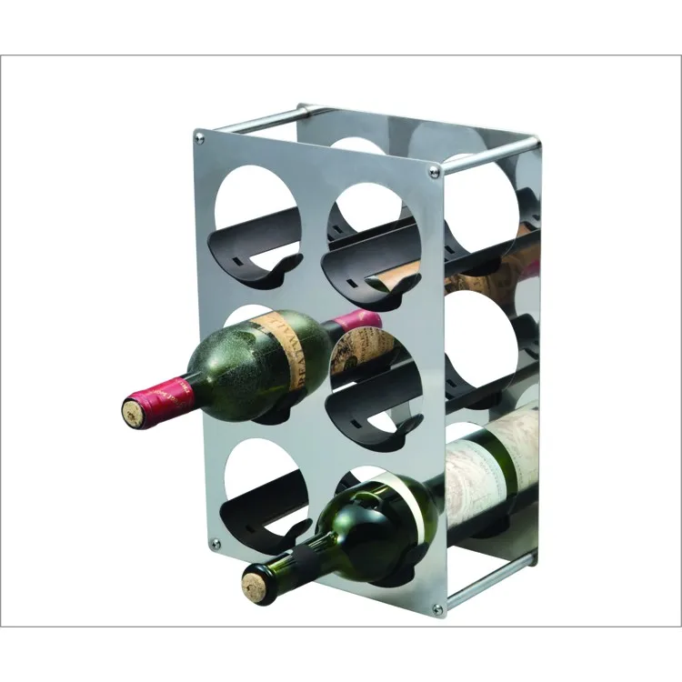Hot Selling Fashion Wine Bottle Rack Stand Commercial Wine Rack Floor To Ceiling Wine Racks