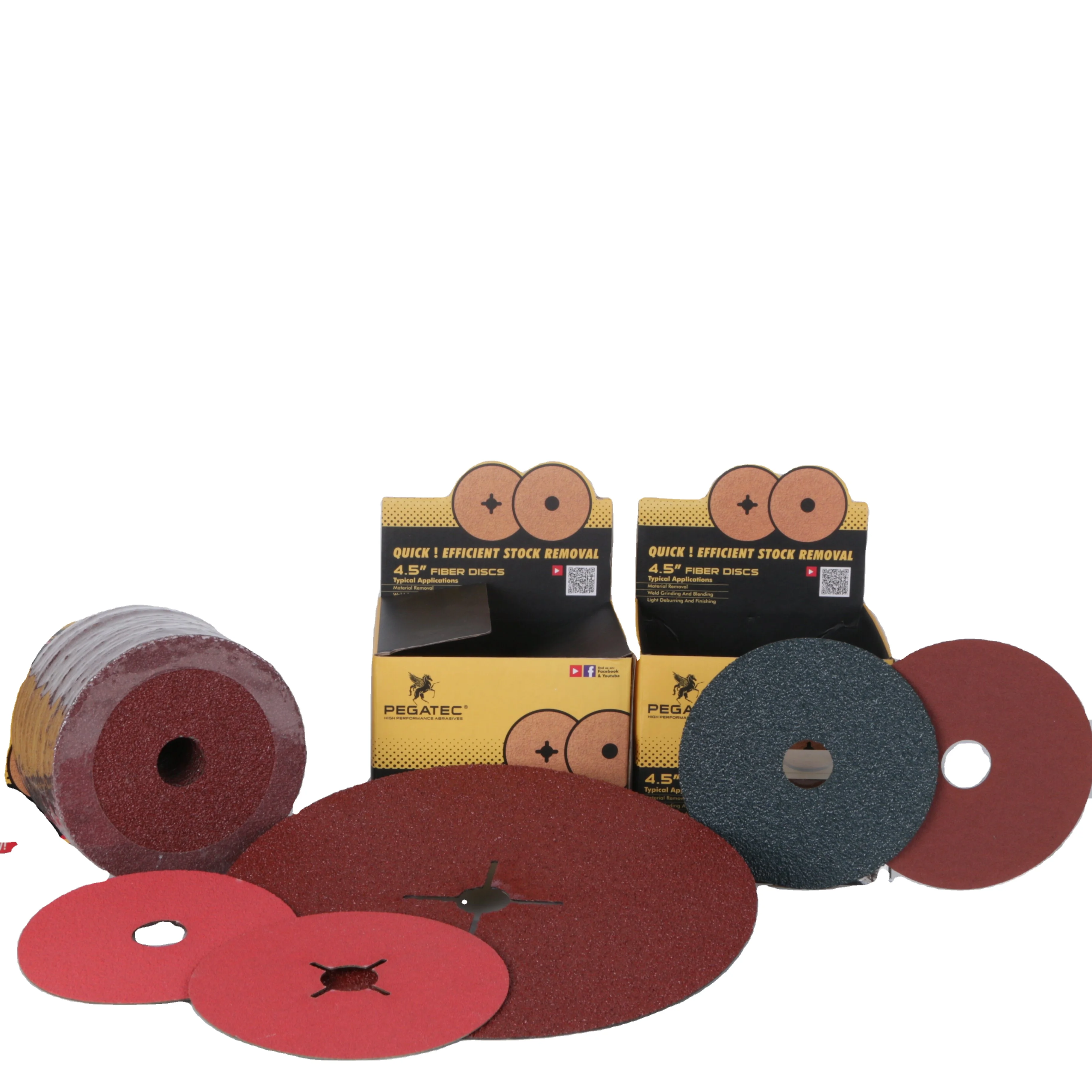 Zirconia Fiber Disc 4.5 inch 125 180 mm Sanding Abrasives Pad  7 inch Polishing Tool FOR STAINLESS STEEL