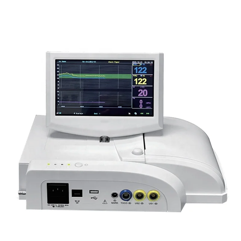 YSFM-G6C Ysenmed Portable cardiotocograph / fetal monitor hospital wireless fetal monitor machine OB ctg fetal monitor price