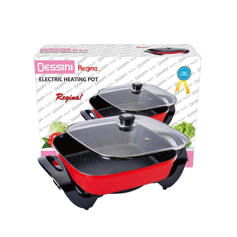household boiling pot 220v 1500w kitchen appliances large capacity fry pan Multi Electric