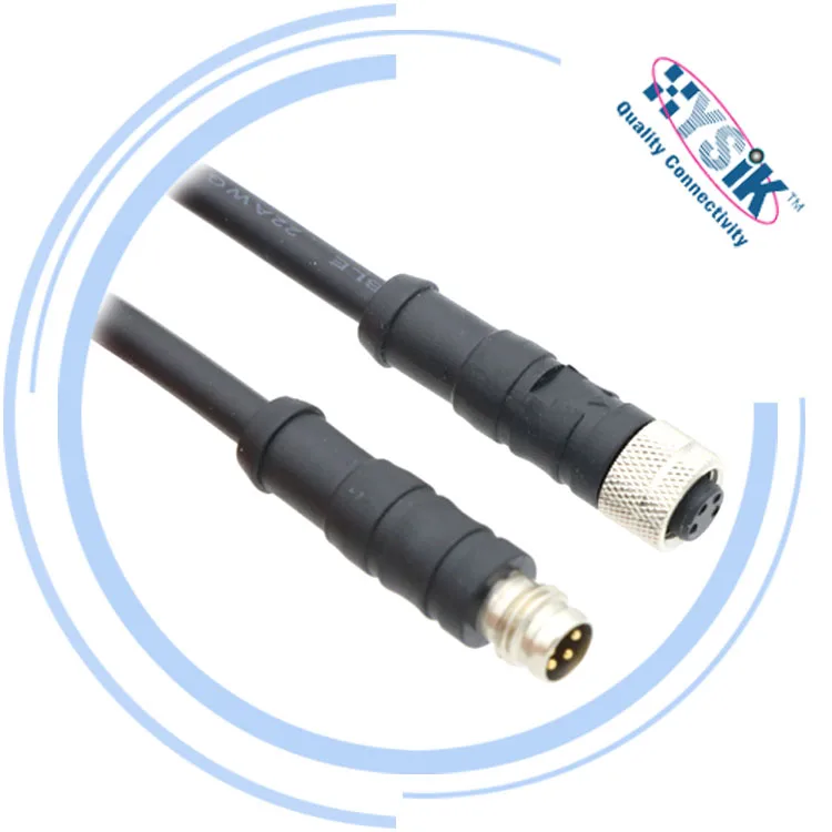 Round M5 M6 M8 M9 M12 M15 M16 M19 M23 M25 Connector IP67 Waterproof Connector 2 3 4 5 6 8 12 24 pin Assembies Plastic Connector