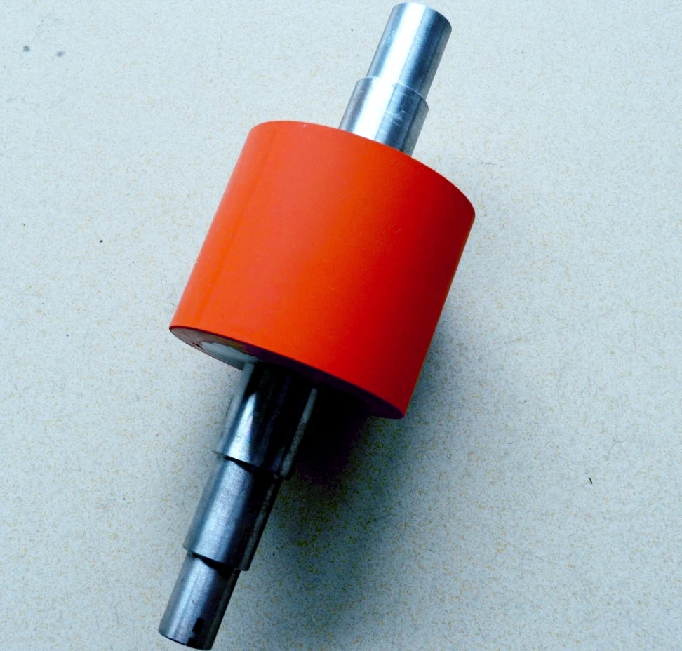 Iron core silicone rubber ring silicon roller for heat transfer printing machine