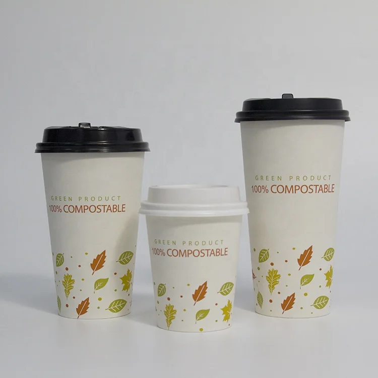 Manufacturer Wholesale Bulk Vasos Desechables Biodegradabl Kraft Paper Cup Recycled Single Wall Paper Vending Cup 71mm