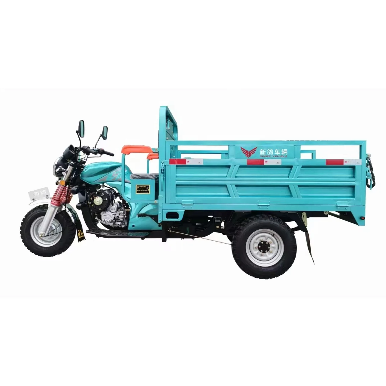 175cc Heavy Loading Gasoline Cargo Tricycle Motorized Tricycles Motorcycle Three Wheel Auto Rickshaw Factory Direct Sale