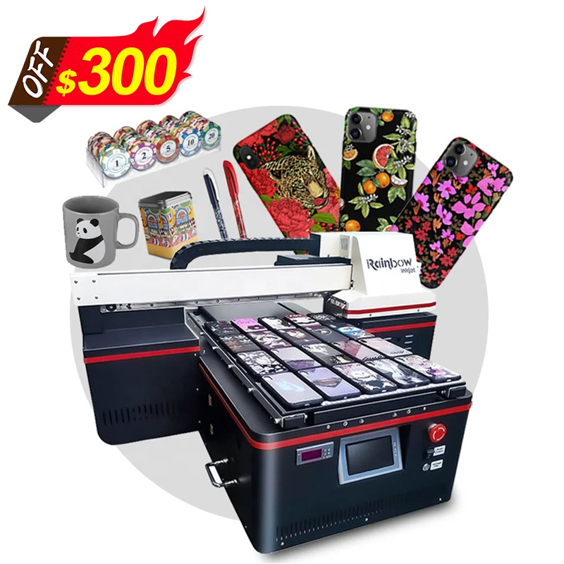 digital flatbed inkjet printer nail art nail uv printer tile printer with cheap price