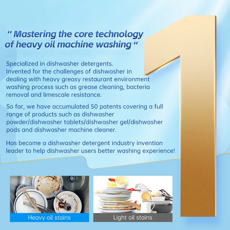 Wholesale Natural Custom Powerful Decontamination Kitchen Dishwasher Special Dishwashing Powder