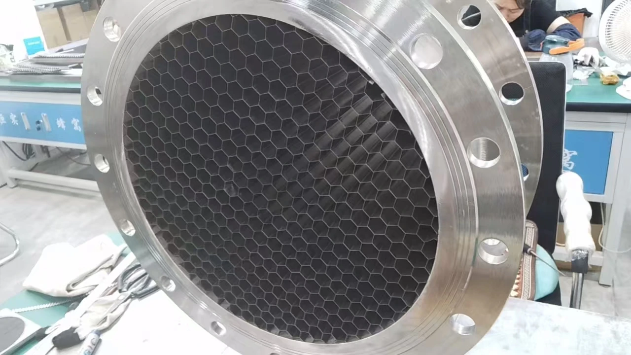 Restraint of Electromagnetic Interference Stainless Steel Honeycomb Core For Wave-Guide Window