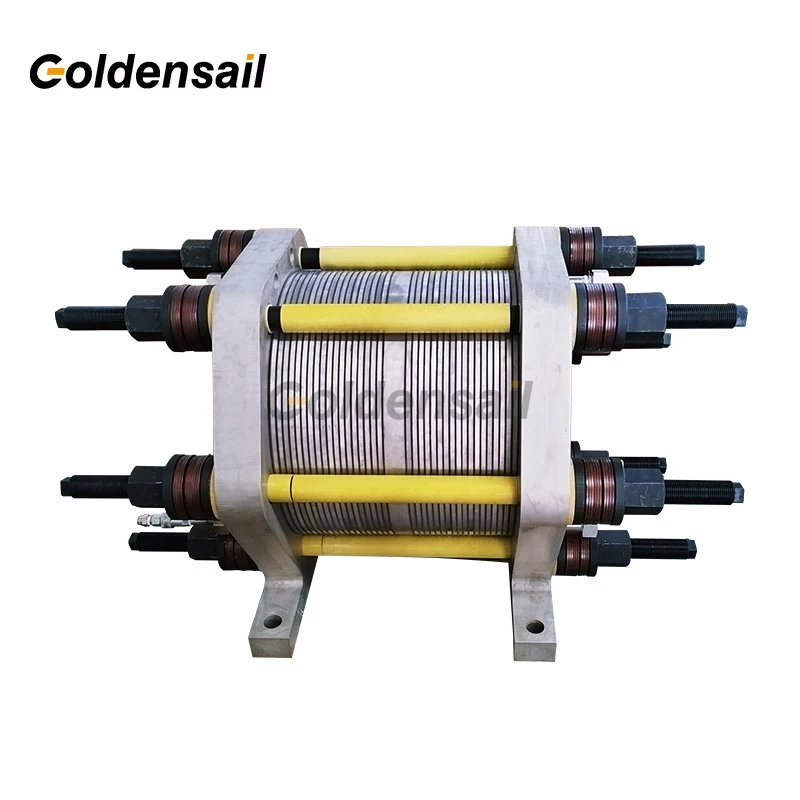 Industrial alkaline water electrolysis system electrolytic cell