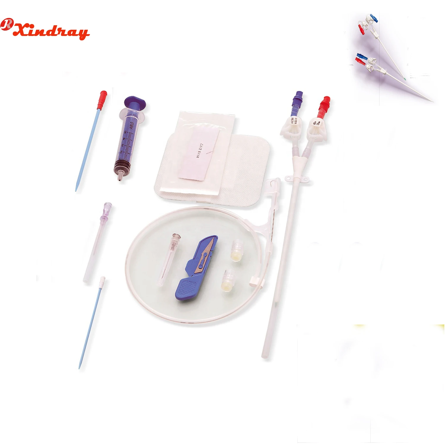 Good Quality and Reliable Medical Safety dialysis hemodialysis catheter