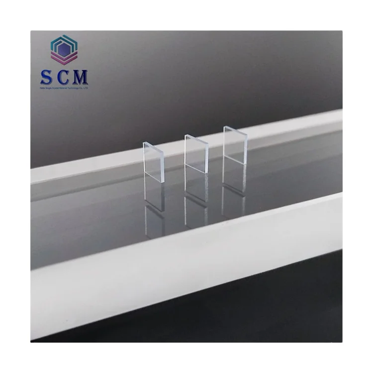 Custom 5*5mm gallium oxide Ga2O3 wafers using UV detector LED gas sensor Ga2O3 substrate