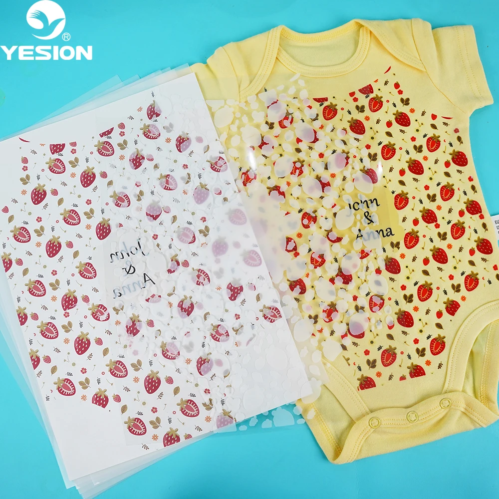 YESION Wholesale Clear Sublimation HTV for Light Color Fabric sublimable textile vinyl htv sublimation vinyl