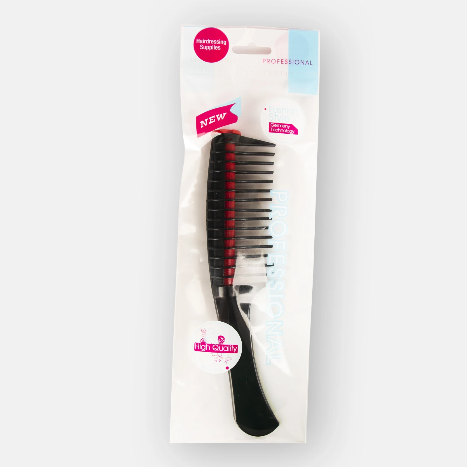 Hot Sell High Quality Durable Wide ABS Plastic Comb Hair Care Comb For Salon And Home Use