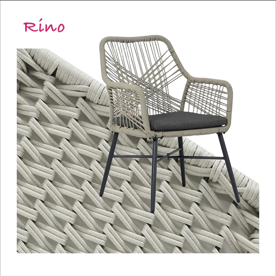 Best Quality Customized Non-Toxic PE Outdoor Garden Furniture Synthetic Chair Rattan Material