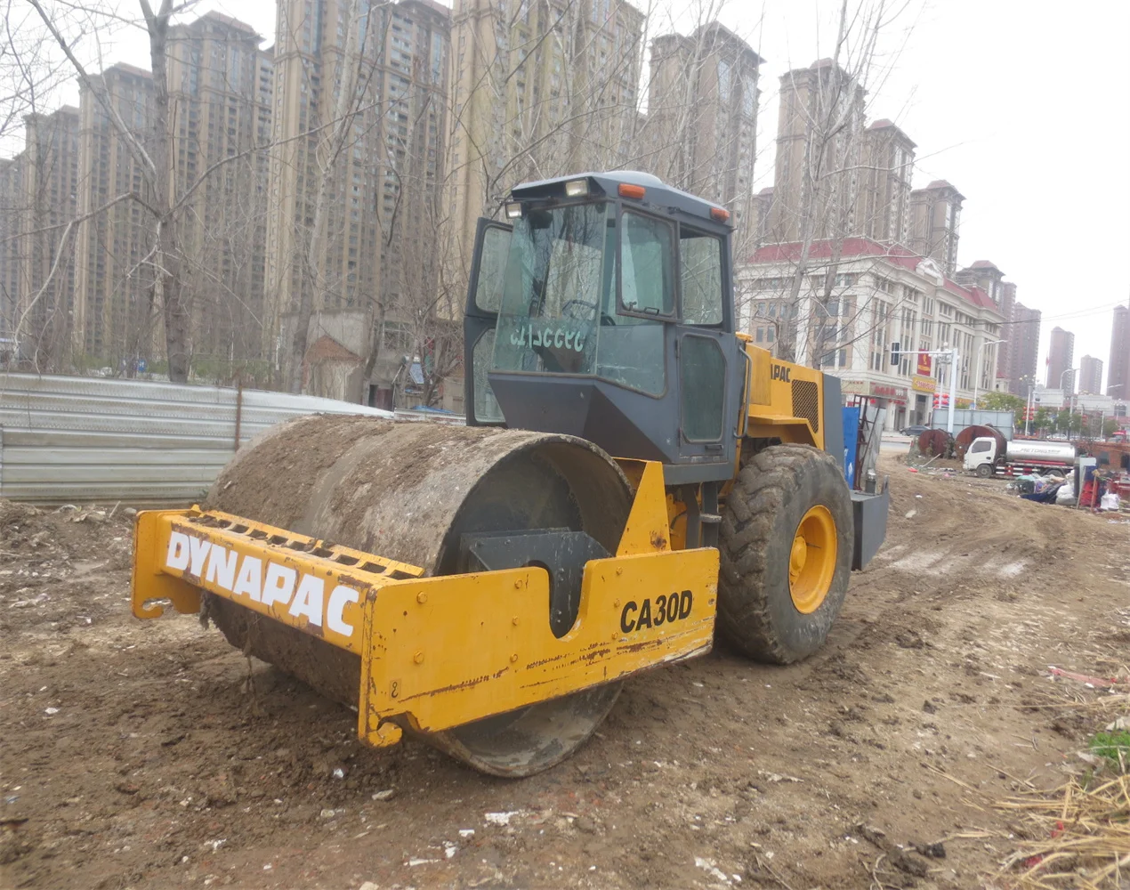 Used Dynapac CA30D road roller Secondhand 15Ton soil